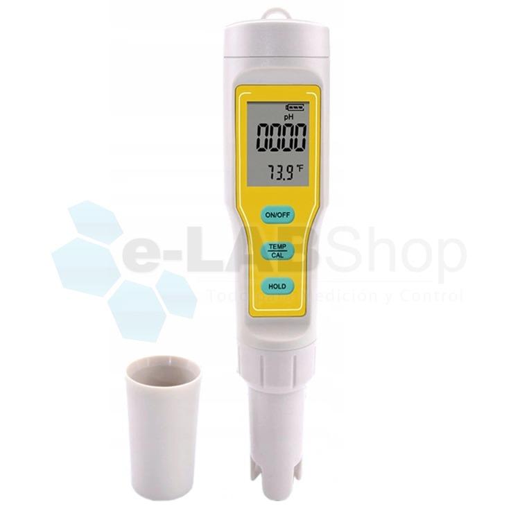 Medidor de pH y temperatura digital HM PH-80 y PH-200.