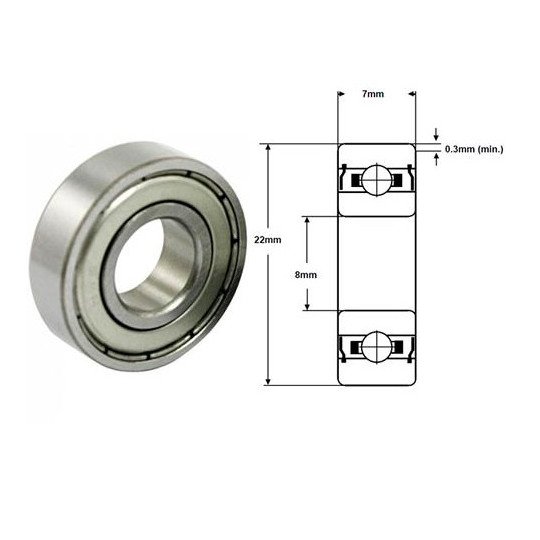 Ruleman 608ZZ - Imagen 2