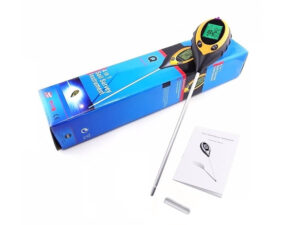 Medidor De Ph para Suelos Digital 4 En 1 Luminosidad Humedad Temperatura