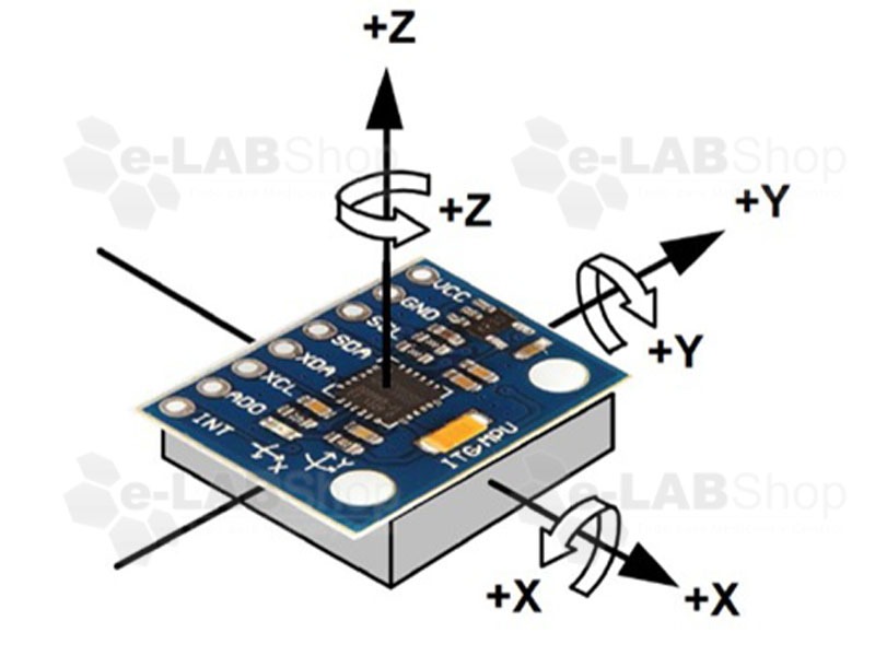 Sensor Acelerómetro Giroscopio 6 Ejes Mpu6050 - Imagen 3