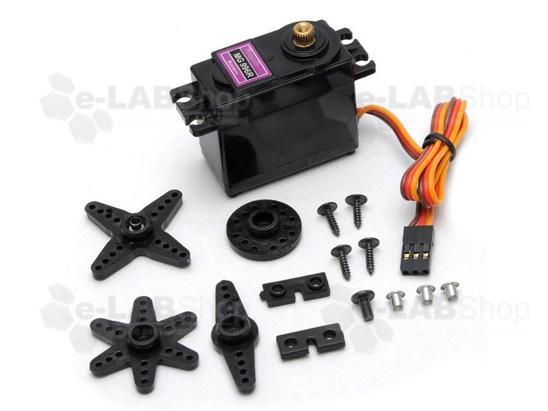 Servo Digital Mg996r 360 Torque 12kg Engranajes Metalicos - Imagen 2