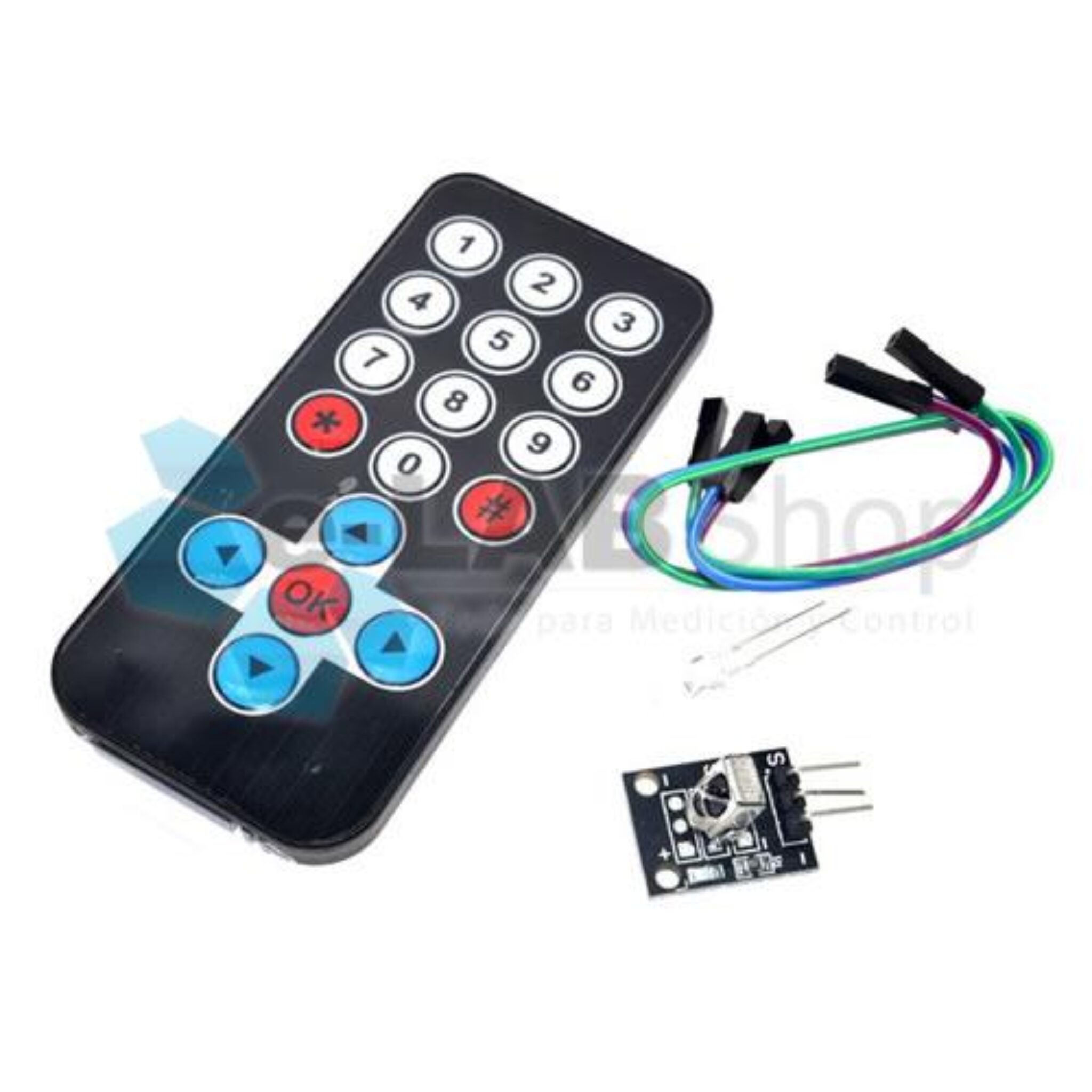 Modulo Kit Control Remoto Ir Infrarrojo Receptor Emisor – e-LABShop