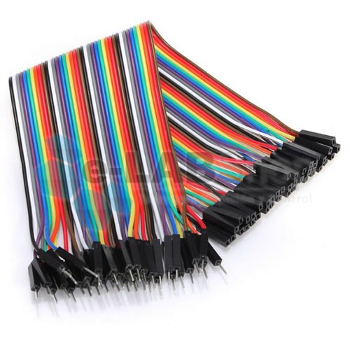 Cables Pack 40 Dupont 20cm Macho Hembra