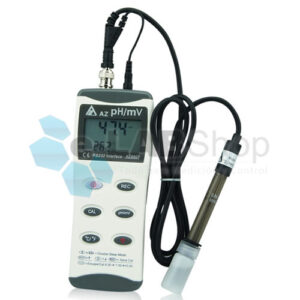 Medidor PH AZ-8601 Portatil Con Autocalibración, Hold, ATC Y Termometro – 0.00 ~ 14.00pH De Alta Resolución