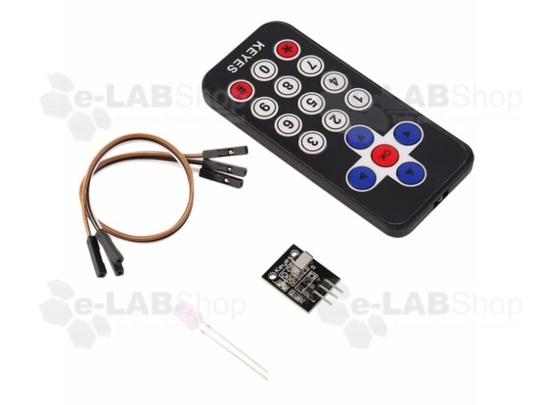 Modulo Kit Control Remoto Ir Infrarrojo Receptor Emisor – e-LABShop