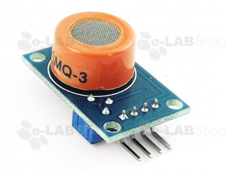 Sensor Gases MQ-3 Alchohol Etilico Benzeno Humo - Imagen 2