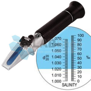 Refractometro Para Acuarios Salinidad 0 -10% / Gravedad Especifica | 0 – 10 Brix