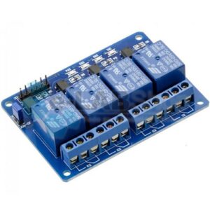 Modulo Relay Rele De 4 Canal 5v 10a