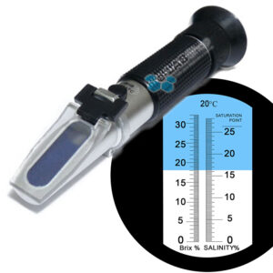 Refractometro 0 – 32 brix | Salinidad 0 – 28 %