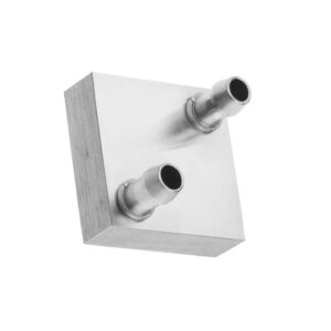 Bloque Waterblock Sistema De Refrigeración Líquida de 40 x 40 mm salida trasera