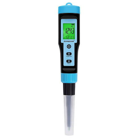 Medidor PH Conico, Tierra, alimentos, carne, quesos, liquidos Con Autocalibración, Hold, ATC Y Termometro - Imagen 4