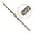 Varilla Husillo Trapesoidal 300mm Thsl 8mm T8 8×8